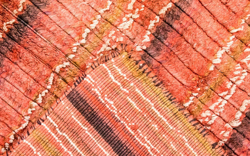 Tappeto in viscosa - 213 x 213 cm - multicolore