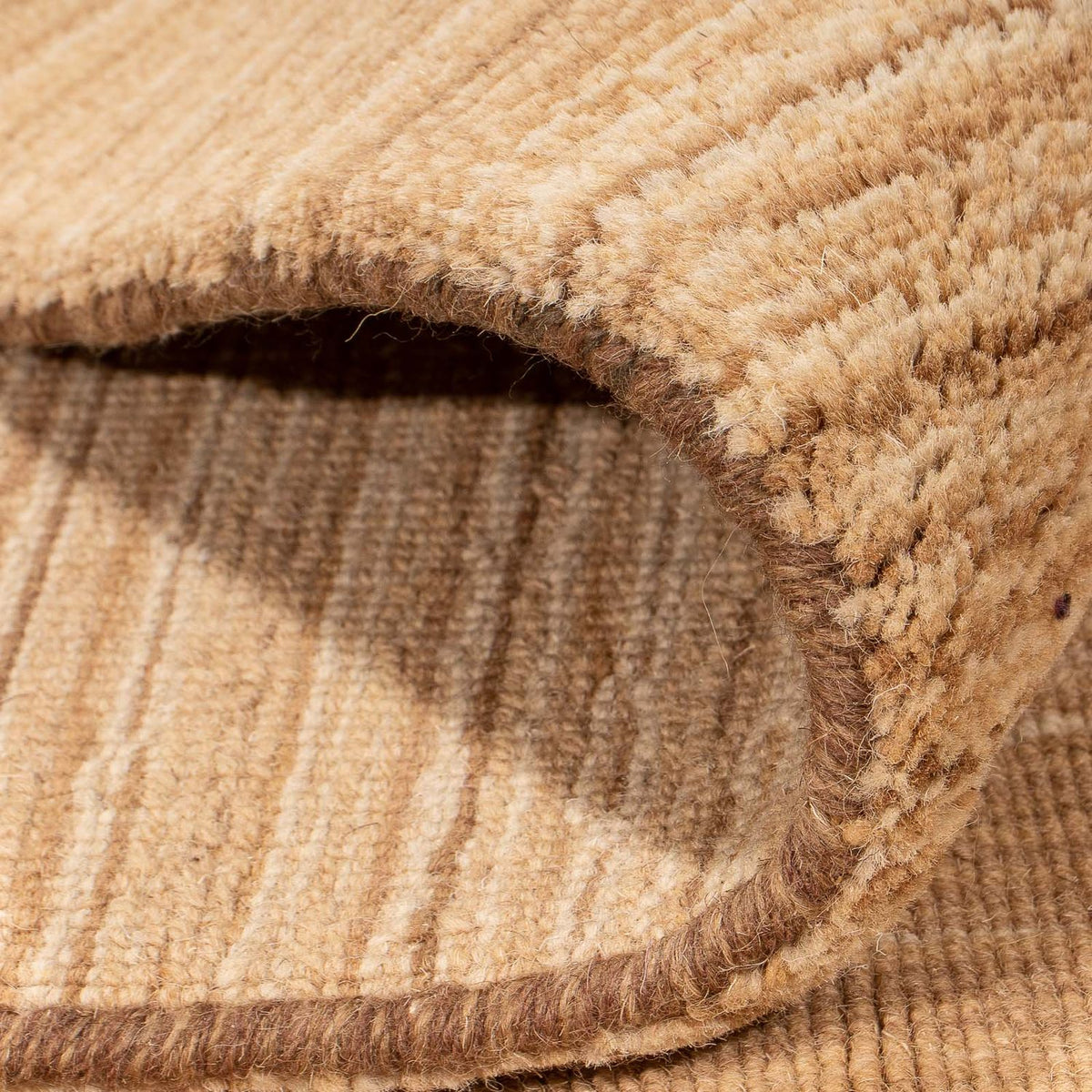 Tappeto Gabbeh - Loribaft Softy - 200 x 140 cm - marrone chiaro