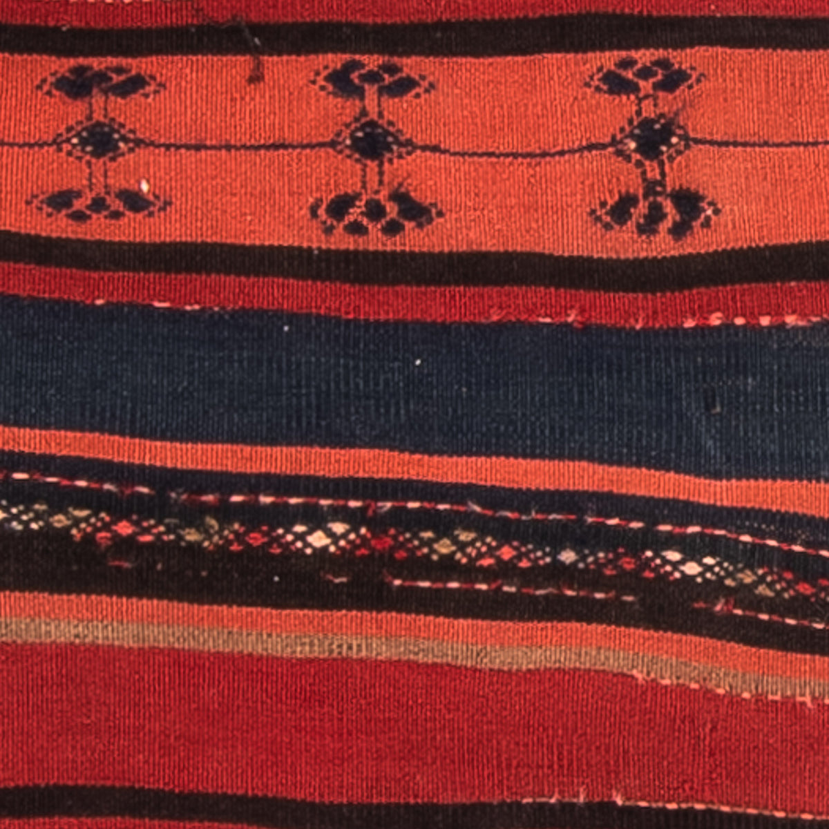 Tappeto Kelim - Vecchio - 100 x 90 cm - multicolore