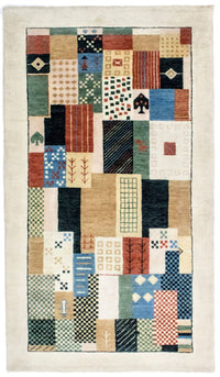 Tappeto Gabbeh - Loribaft Persero - 165 x 95 cm - colorato