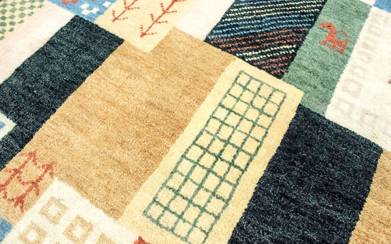 Tappeto Gabbeh - Loribaft Persero - 165 x 95 cm - colorato
