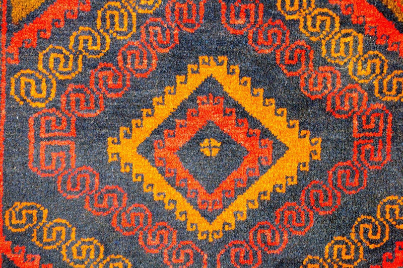 Tappeto Belutsch - 140 x 79 cm - blu