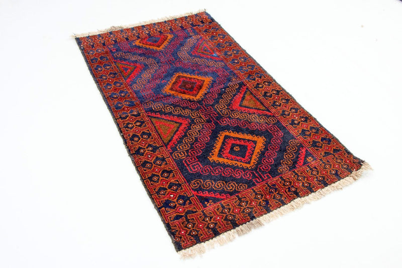 Tappeto Belutsch - 140 x 79 cm - blu