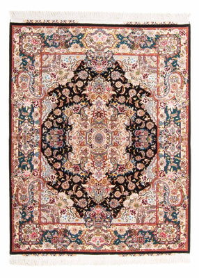 Tappeto Persero - Tabriz - Reale - 200 x 150 cm - blu scuro