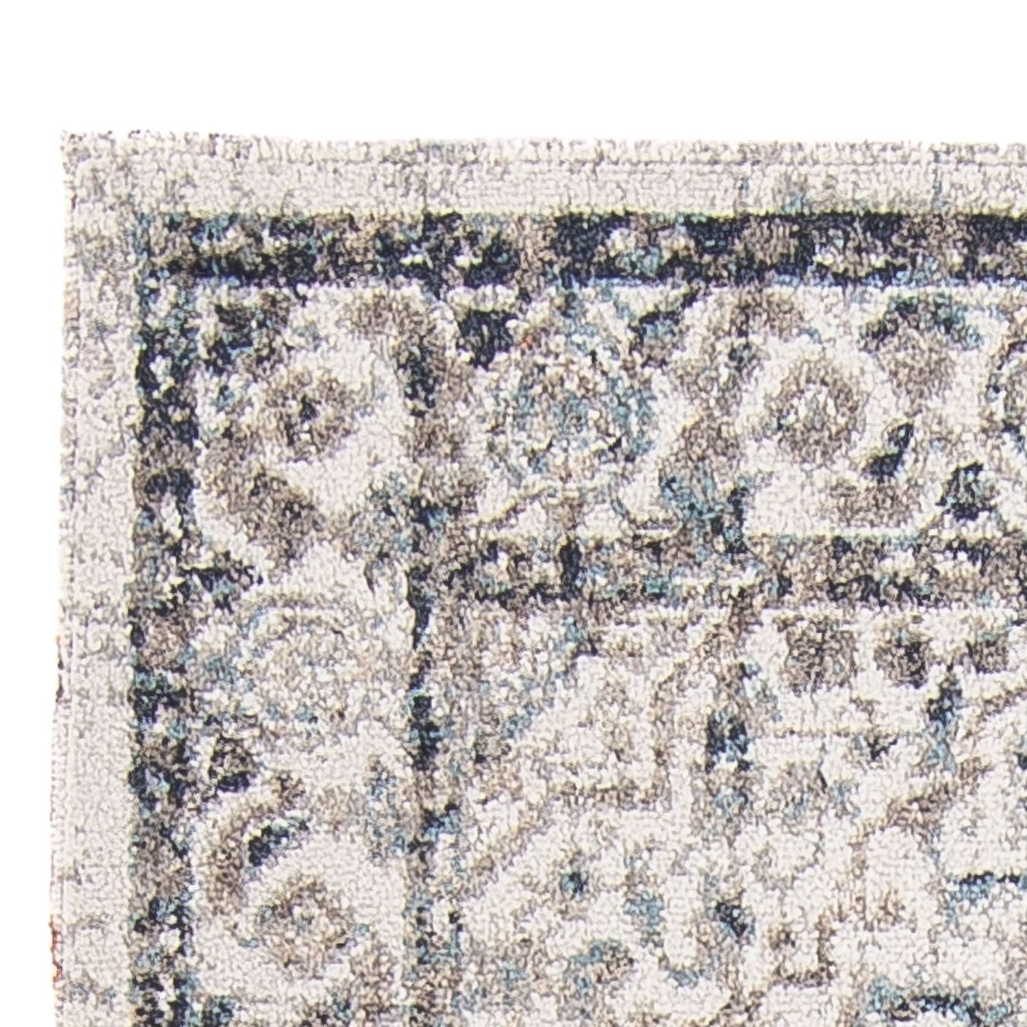 Tappeto moderno - 150 x 75 cm - argento
