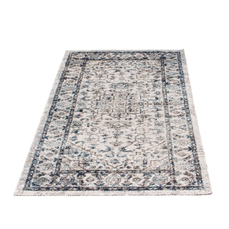 Tappeto moderno - 150 x 75 cm - argento