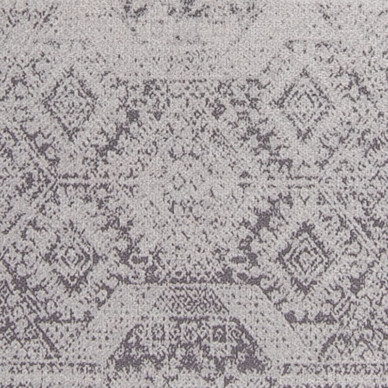 Tappeto moderno - 150 x 76 cm - argento