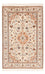 Tappeto di seta - Seta del Kashmir - 125 x 78 cm - crema