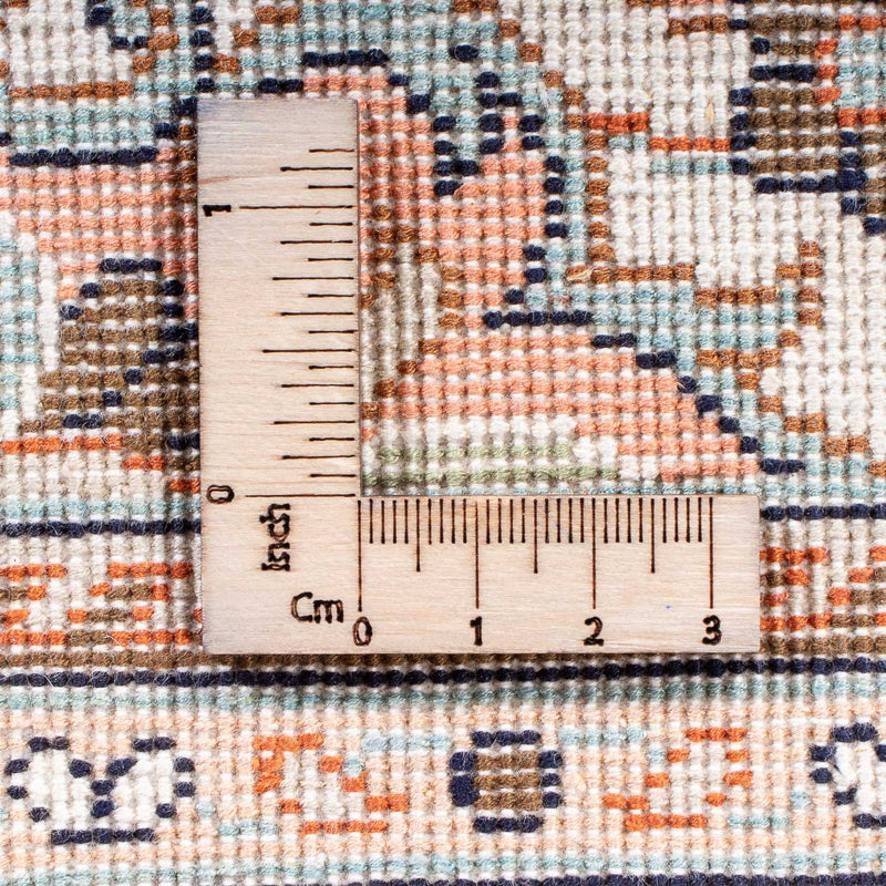 Tappeto di seta - Seta del Kashmir - 125 x 78 cm - crema