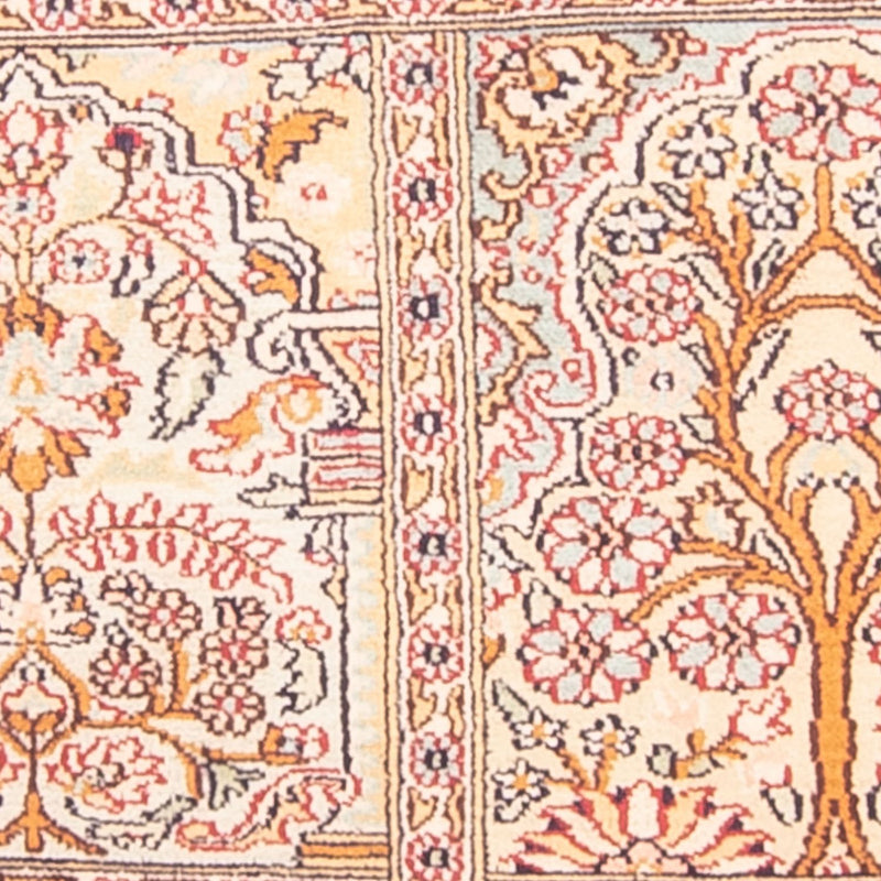 Tappeto di seta - Seta del Kashmir - 119 x 79 cm - multicolore