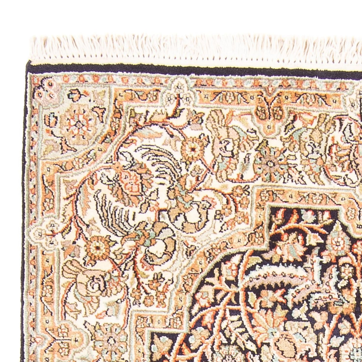 Seta del Kashmir Tappeto 94x169cm - Tappeto orientale