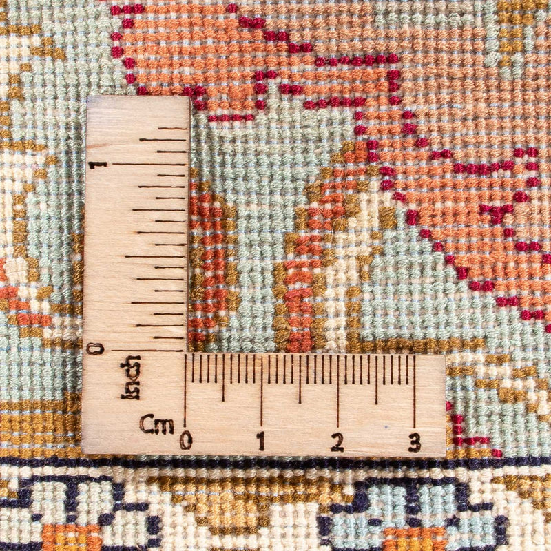 Tappeto di seta - Seta del Kashmir - 155 x 80 cm - multicolore