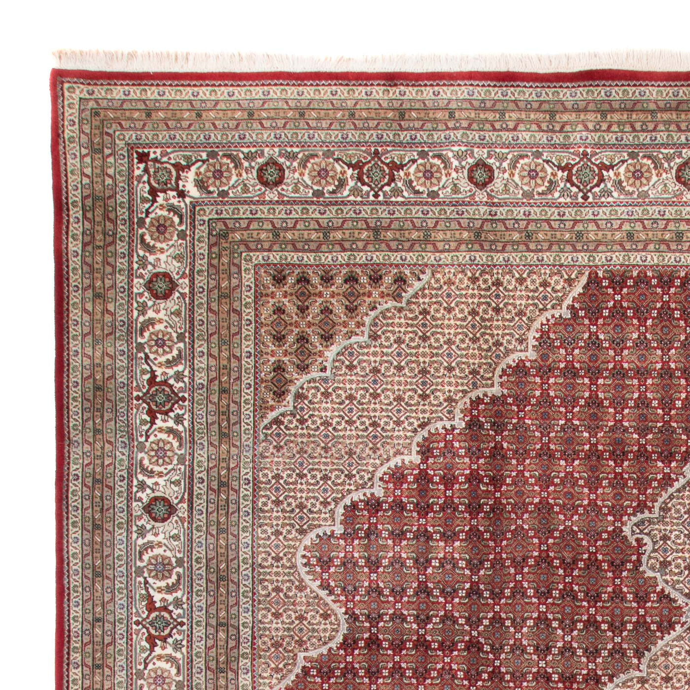 Tabriz Indo Tappeto 388x303cm - Tappeto orientale