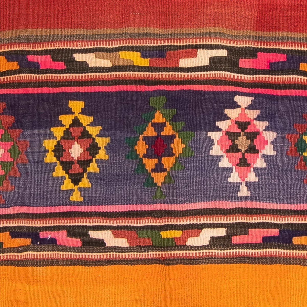 Tappeto Kelim - Vecchio - 190 x 130 cm - multicolore