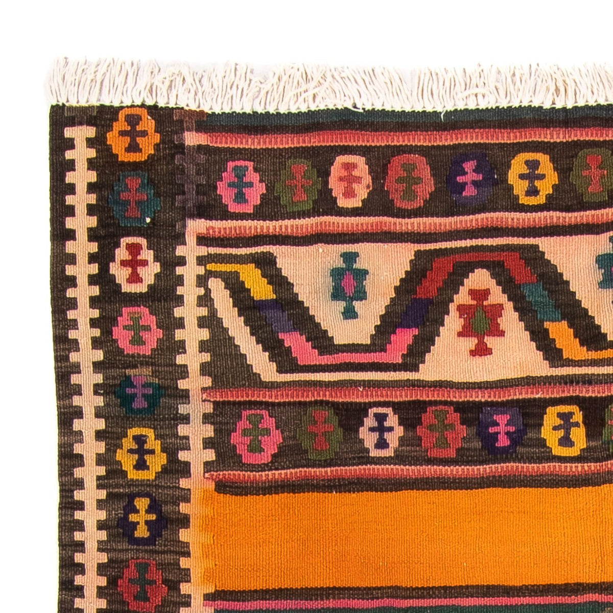 Tappeto Kelim - Vecchio - 190 x 130 cm - multicolore