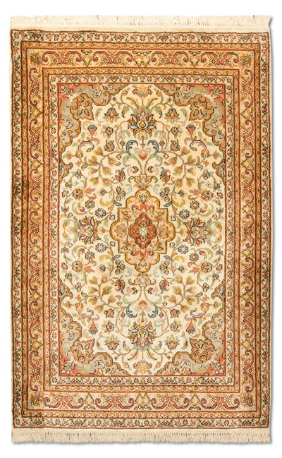 Seta del Kashmir Tappeto 79x123cm - Tappeto orientale