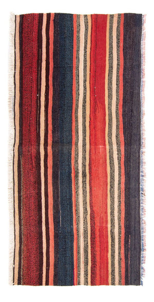 Tappeto corsia Tappeto Kelim - Vecchio - 180 x 85 cm - multicolore