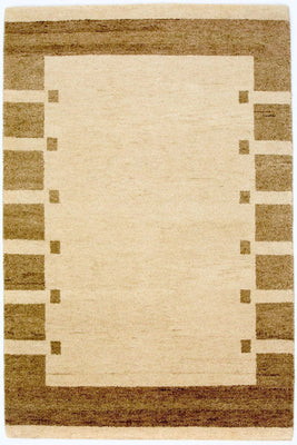 Tappeto Gabbeh - Indus - 185 x 122 cm - beige