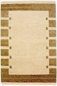 Tappeto Gabbeh - Indus - 185 x 122 cm - beige