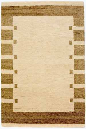 Tappeto Gabbeh - Indus - 185 x 122 cm - beige