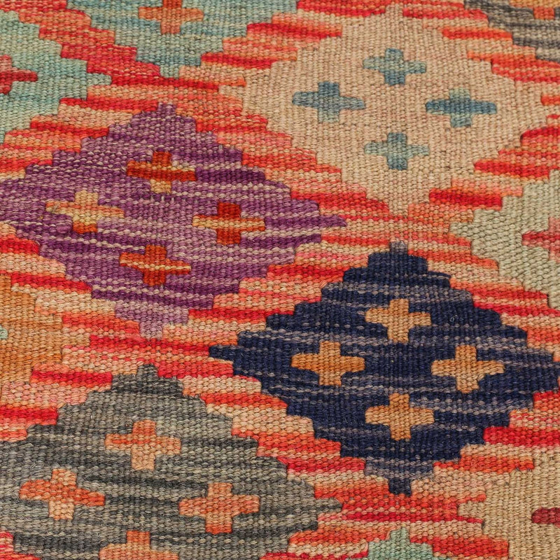 Tappeto Kelim - Splash - 197 x 148 cm - multicolore