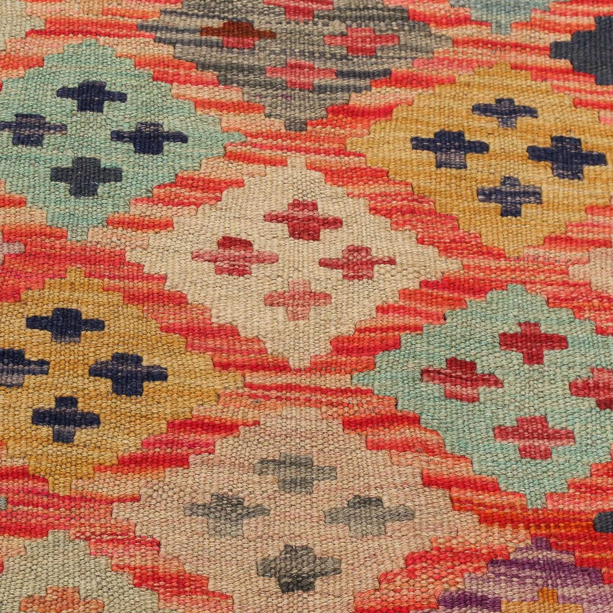 Tappeto Kelim - Splash - 197 x 148 cm - multicolore