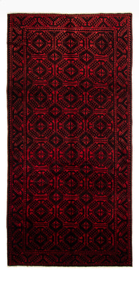 Tappeto Persero - Nomade - 335 x 167 cm - rosso
