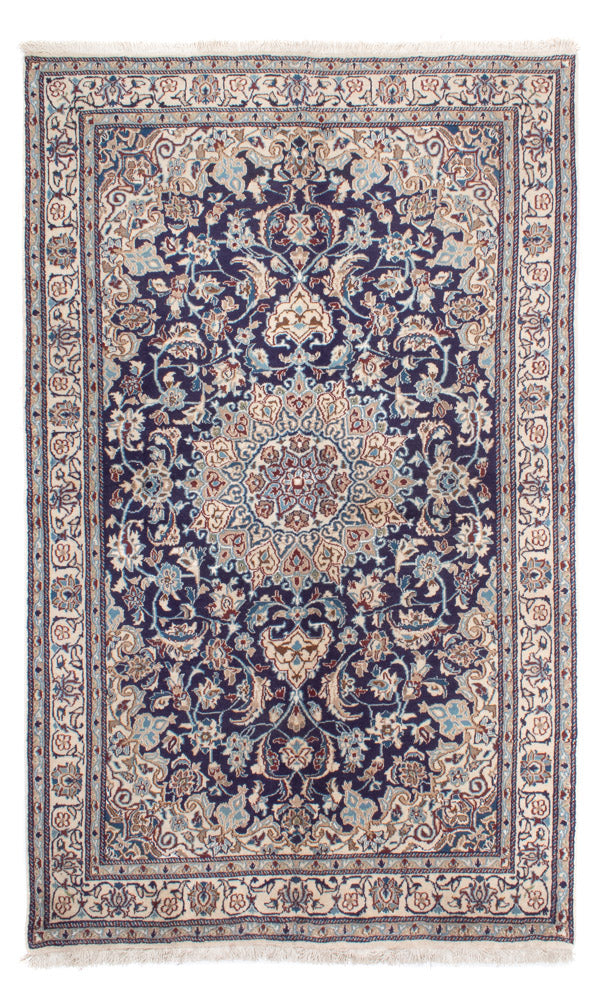 Tappeto Persero - Nain - 248 x 159 cm - blu scuro