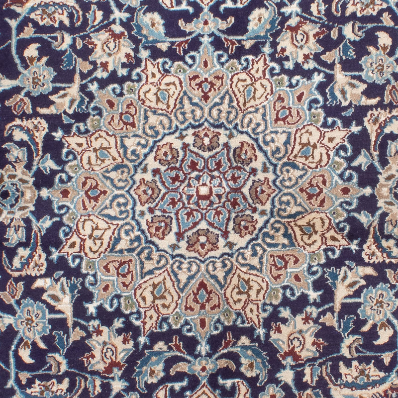 Tappeto Persero - Nain - 248 x 159 cm - blu scuro