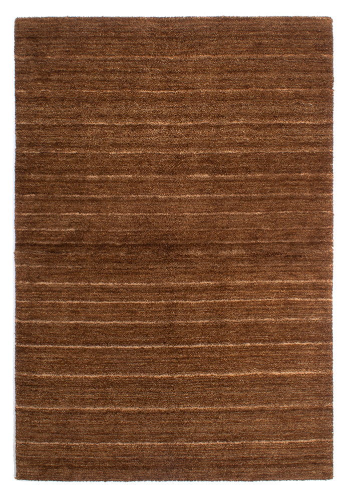 Tappeto di lana - 194 x 135 cm - marrone