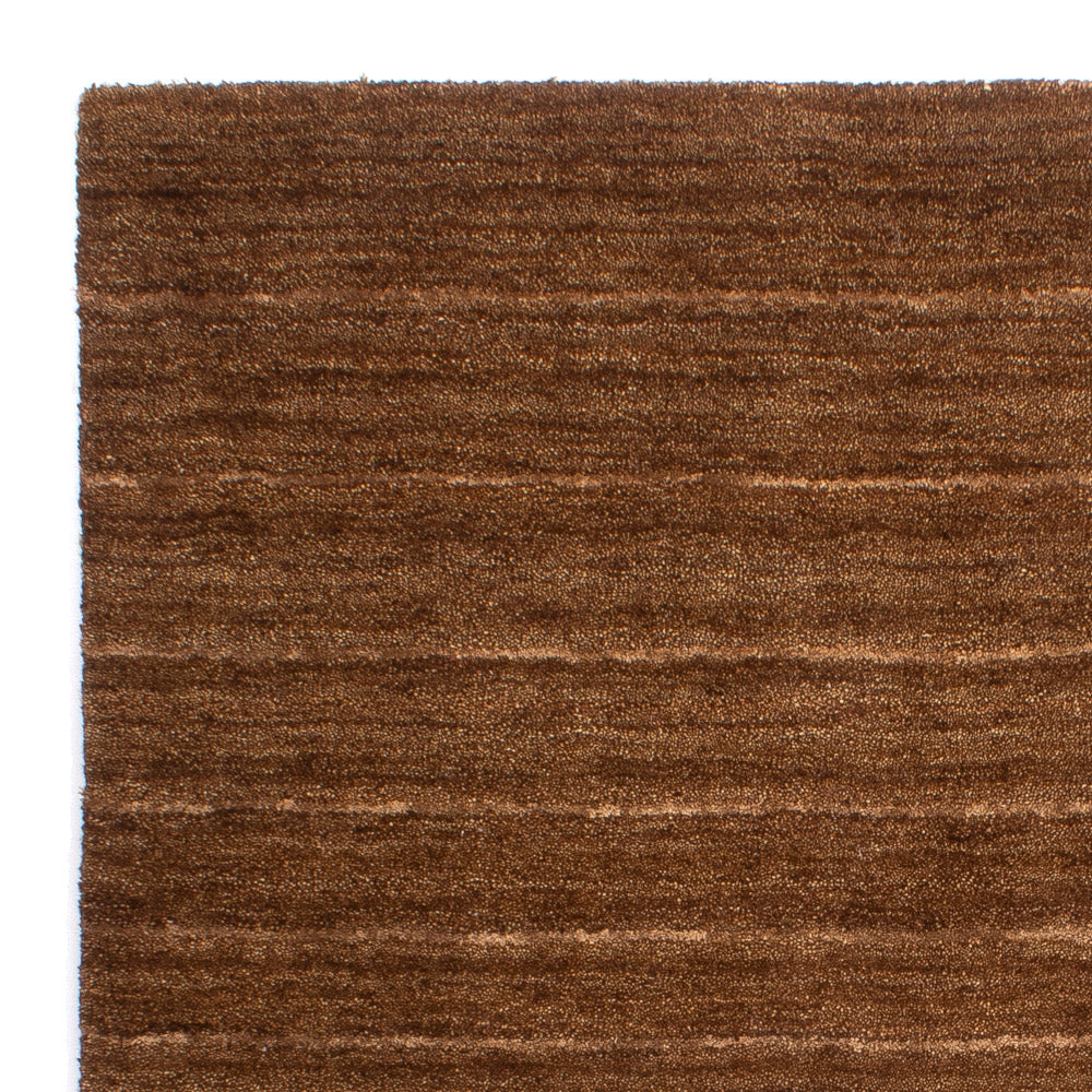 Tappeto di lana - 194 x 135 cm - marrone