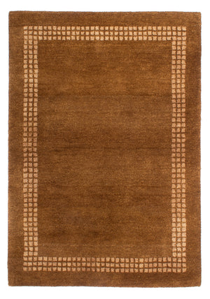 Tappeto di lana - 193 x 135 cm - marrone