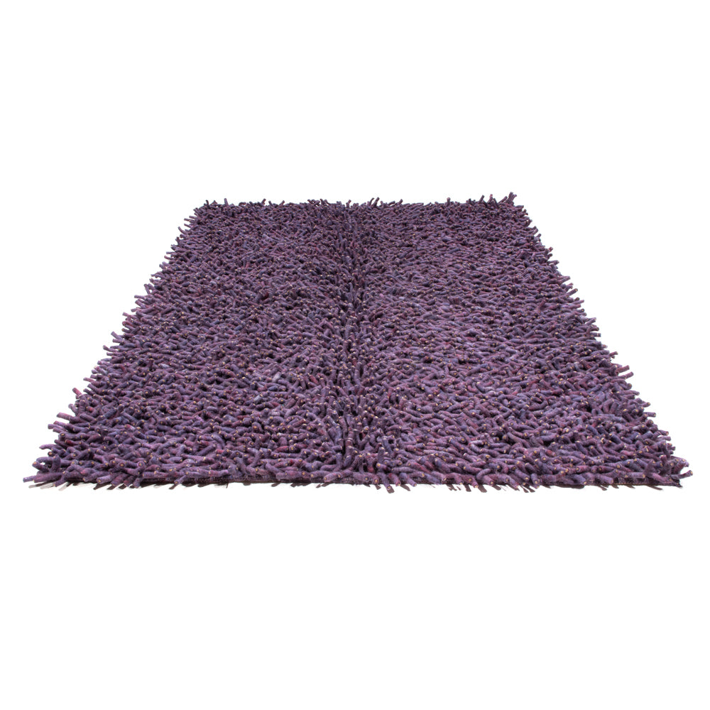 Tappeto a pelo alto - 240 x 170 cm - viola