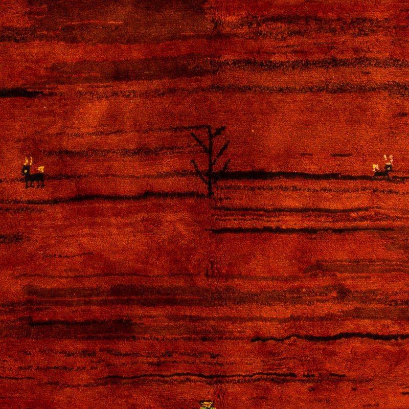 Tappeto Gabbeh - Indus - 322 x 215 cm - rosso