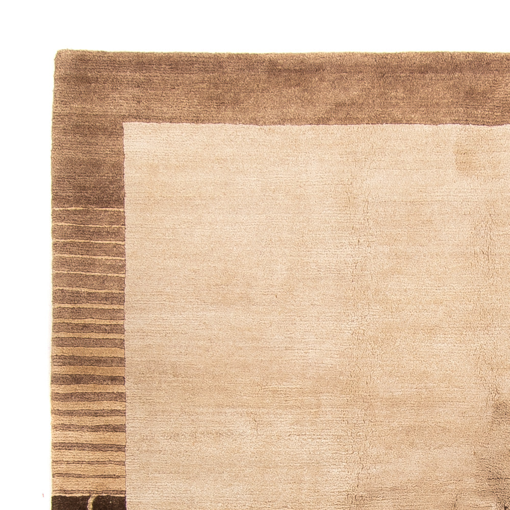 Tappeto Nepal - Reale quadrato  - 204 x 198 cm - beige