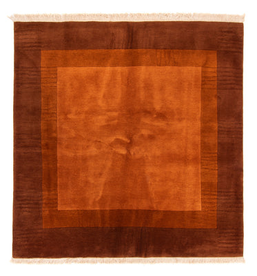 Tappeto Nepal - Reale quadrato  - 205 x 203 cm - marrone