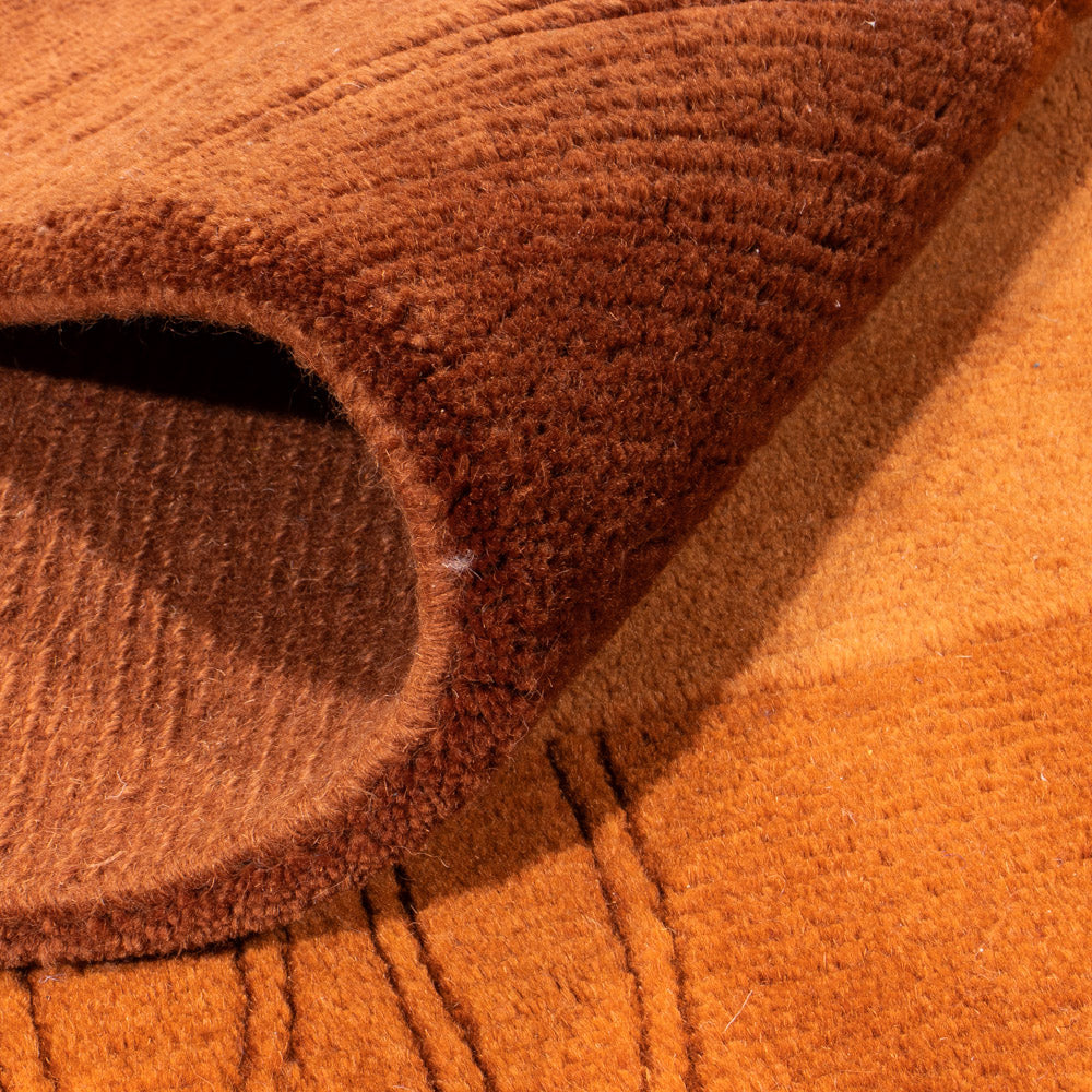 Tappeto Nepal - Reale quadrato  - 205 x 203 cm - marrone