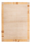 Tappeto Nepal 124x176cm - Tappeto di lana - Rettangolo / Beige / 124 x 176 cm Rettangolo