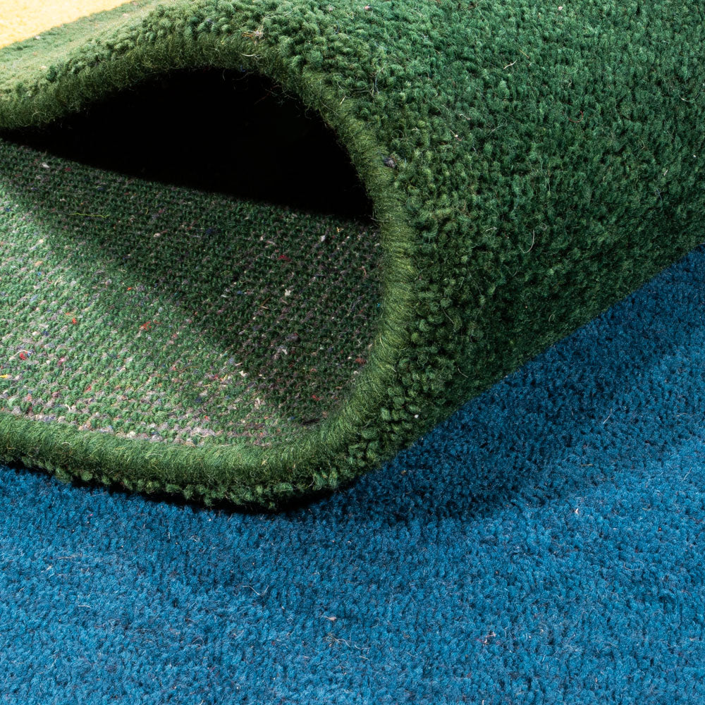 Tappeto Gabbeh - Indus - 393 x 297 cm - blu