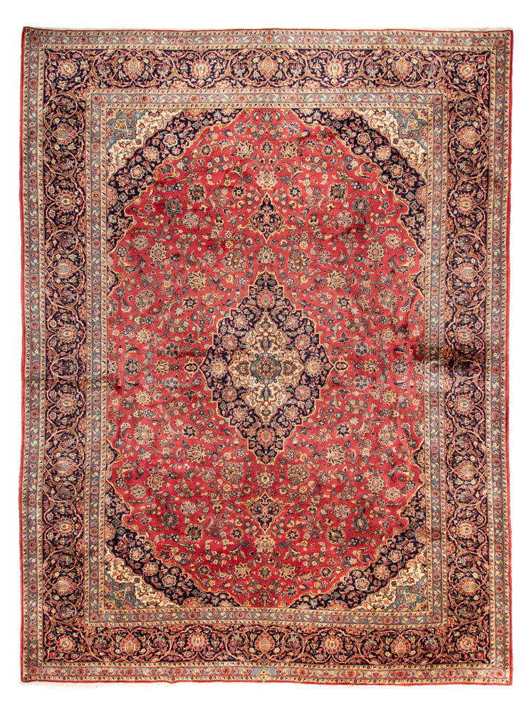 Tappeto Persero - Keshan - Reale - 407 x 301 cm - rosso