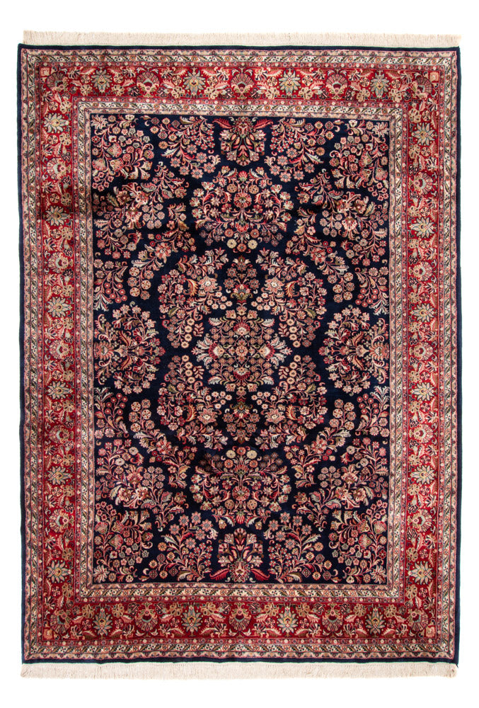 Tappeto orientale - Indo - 350 x 260 cm - blu scuro
