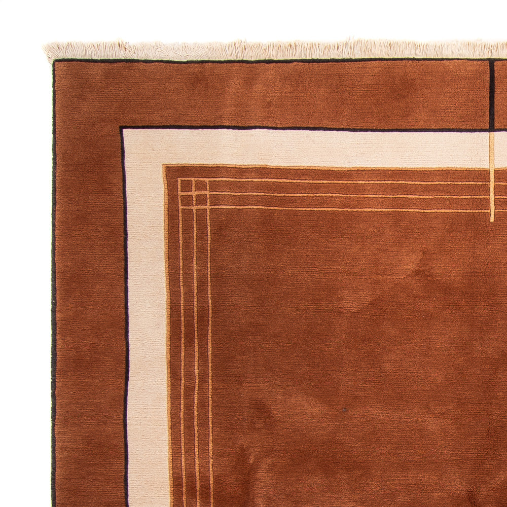 Tappeto Nepal quadrato  - 250 x 250 cm - marrone