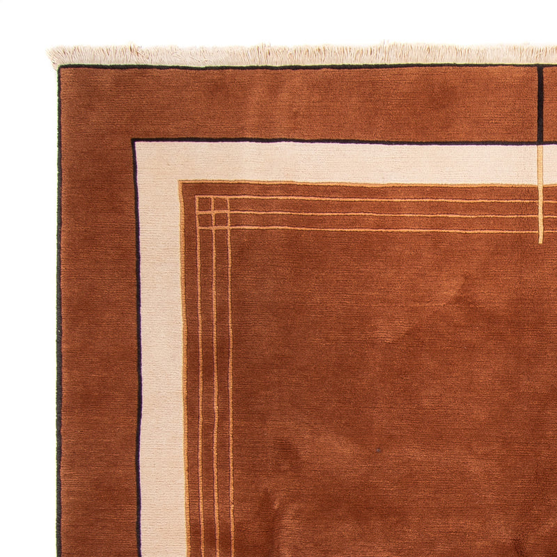 Tappeto Nepal quadrato  - 250 x 250 cm - marrone
