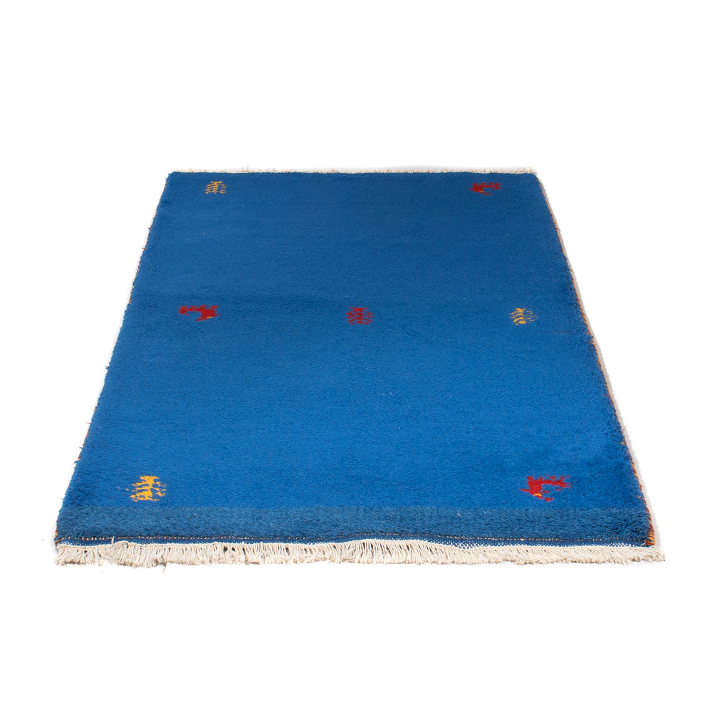 Tappeto Gabbeh - Indus - 160 x 90 cm - blu