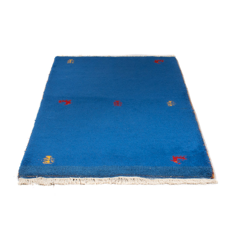 Tappeto Gabbeh - Indus - 160 x 90 cm - blu