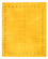Tappeto Gabbeh - Indus - 386 x 304 cm - giallo