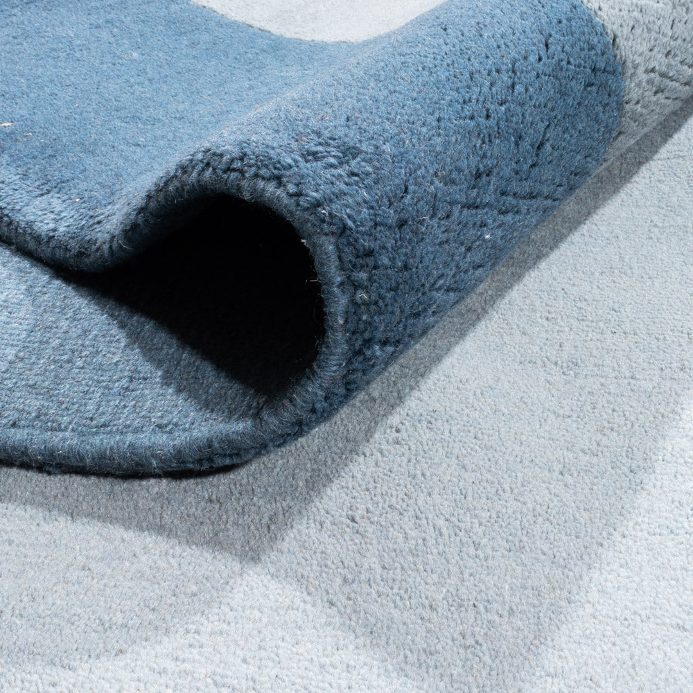 Tappeto Nepal - Reale - 405 x 301 cm - blu