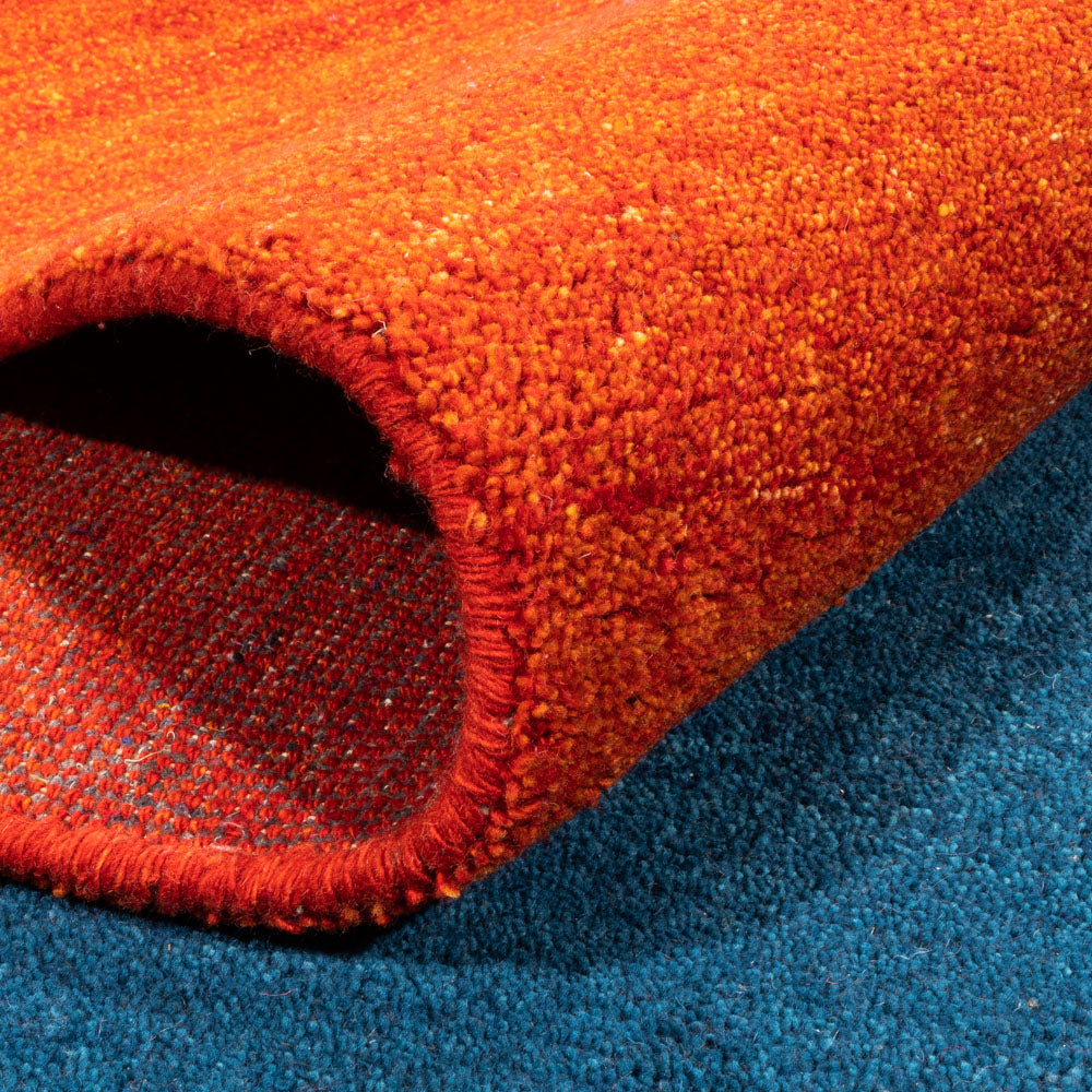 Tappeto Gabbeh - Indus - 387 x 297 cm - blu