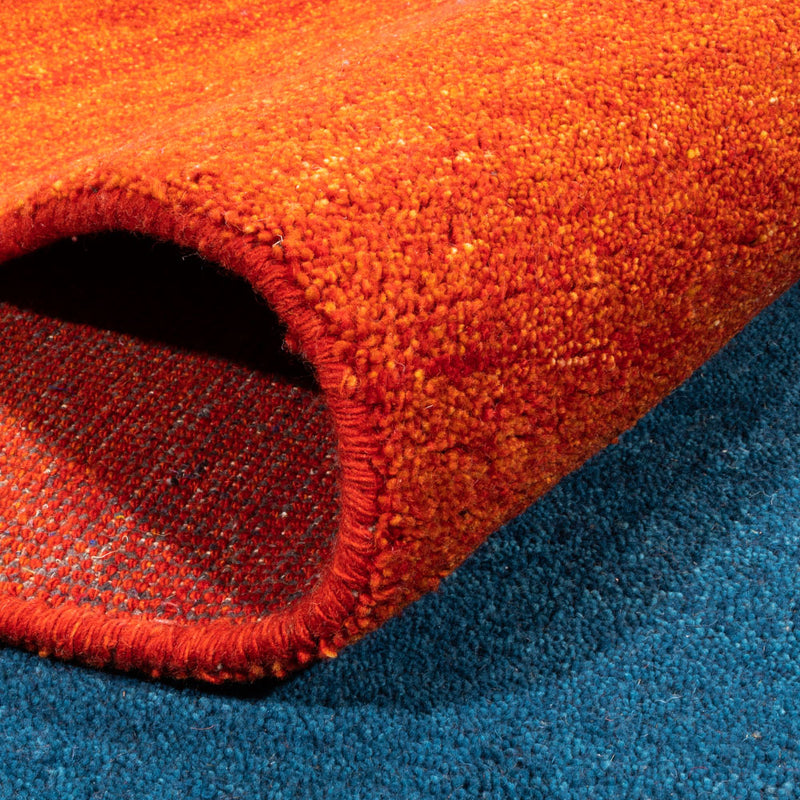 Tappeto Gabbeh - Indus - 387 x 297 cm - blu