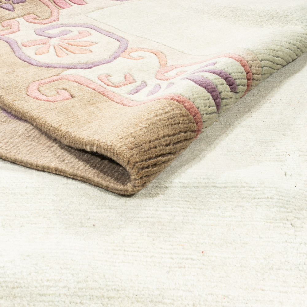 Tappeto Nepal - 351 x 254 cm - verde oliva